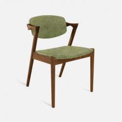 Z Chair, W46, Green, Walnut Brown [SALE]