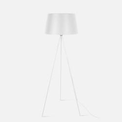 Floor lamp Classy Metal White